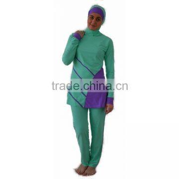 Arabic Women Muslim Islamic Modest Full Cover Swimsuit Abaya photo-3
