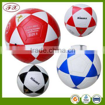 2014 size 5 premium pvc lamination soccer ball for wholesale