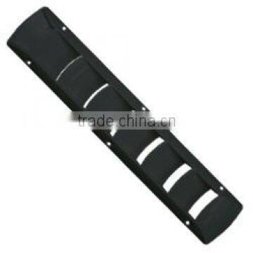Black Plastic 7 Louvered Vent