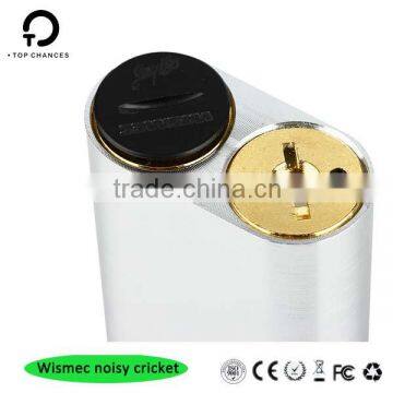 100% Original Wismec Noisy Cricket Noisy Cricket Mod Black Silver Noisy Cricket from Top Chances wholesaler