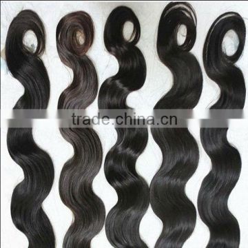 5a cheap unproessed brazilian body wave hair made in china