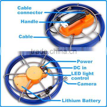Pro 20m 12 LED Endoscope Borescope Sewer DVR 3.5" Pipe Inspection Camera System photo-4