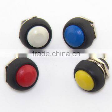 12mm Waterproof Momentary ON/OFF Push button Mini Round Switch F00133