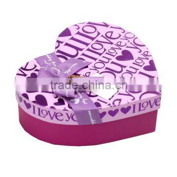 Fine specialty paper heart-shaped gift boxes gift boxes of chocolates box