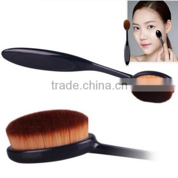 Pro Oval Brush Makeup Cosmetic Foundation Liquid Cream Powder Blush Pigment Tool