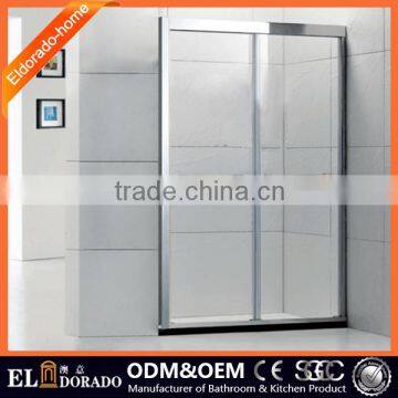 Mixer shower Straight Open Style Made in Factory with Frame tempered glass enclosure shower Screen with CCC
