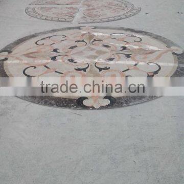 STONE WATER-JET MEDALLION and custoimzed flooring tiles