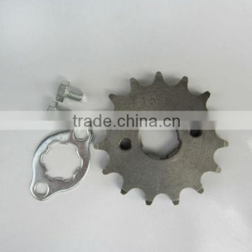 China Hot selling 428 20mm front motorcycle sprocket