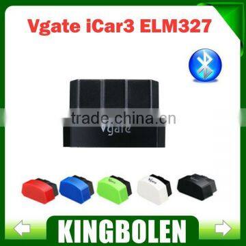 2015 Newest Vgate icar 3 ELM327 OBDII OBD2 scanner tool ELM327 Bluetooth