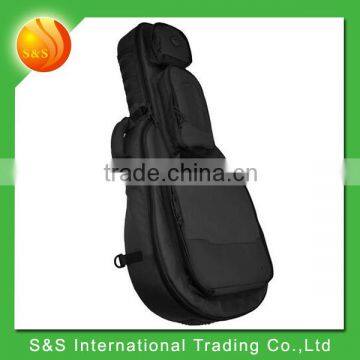 Large Content Multifunction Guitar-Shaped Padded Rifle Case Rifle Bag