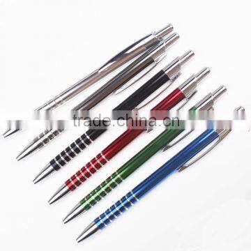 China top selling office stationery cheap promotional custom metal ball pen advertising promotional metal pen                        
                                                Quality Choice