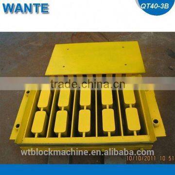 Price Smallest Mobile Hollow Block Machine QT40-3A Moving Brick Machine For Small Factory or Family photo-3