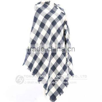 Jacquard Pattern Woven 100% Acrylic Logo Scarf photo-4