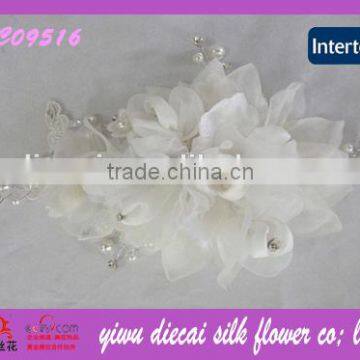 Mesh Flower with Bead Charm Wedding Accessories