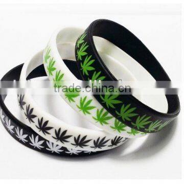 New model silicone bracelets with metal clip (sw-207)
