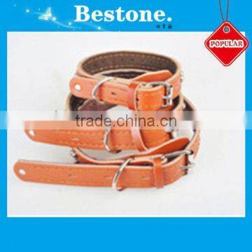 2014 Fashionable Pure Cowhide Pet Collars/genuine leather pet collar