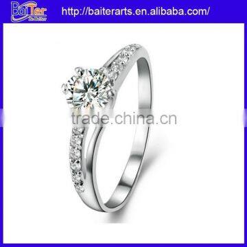 Wholesale 925 Sterling Silver Bezel Setting Band Ring,silver Promise Rings for Men photo-5