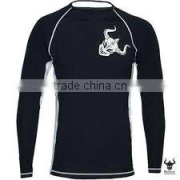 Spandex Lycra Rash Guard For Women/wholesale women rash guard custom logo/mma rash guard and mma short set with digital sublimat