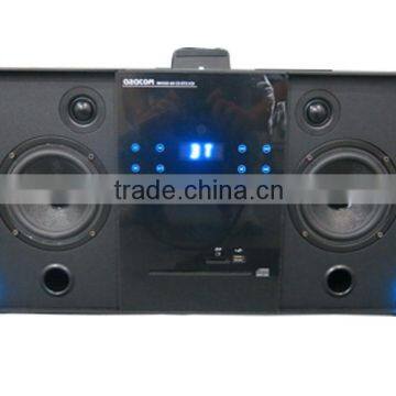 hot selling hifi audio system loud bass speaker with CE ROHS FCC SD Card Slot with MP3 Playback speaker