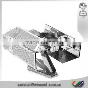 Assembly Toy Tie Fighter Model Nano Metal Puzzle for Adult photo-4