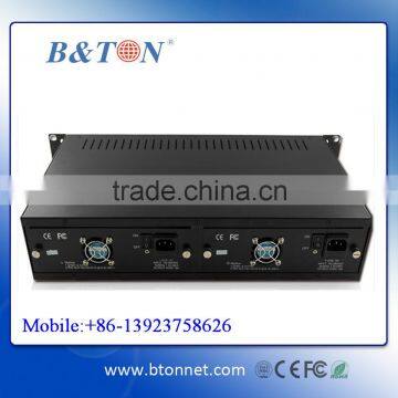 19inch 1U Fiber Optical Media Convertor Rack-mount/Chassis