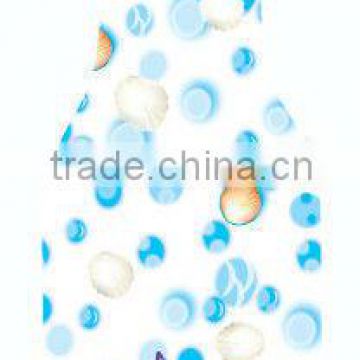 Water blue color flower vase,Folded flower vase on table,Decorative vase