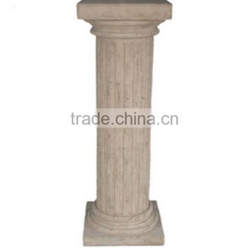 Most popular promotional beige marble roman pillar