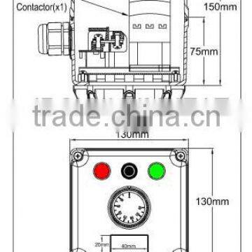 Type 9SWM, Extra Short Immersion Heater , Coiled Heating Elements Dia. 8 mm photo-3