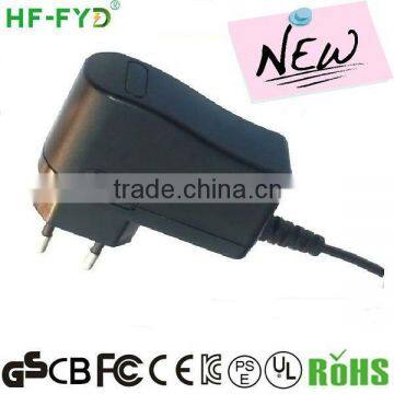 GS certificates with universal adapter 12W 6V 2A