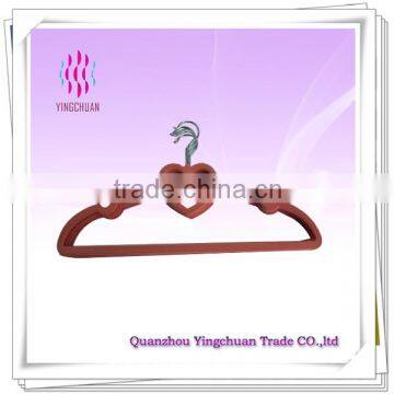 Wholesale cheap Amazon plastic velvet hanger