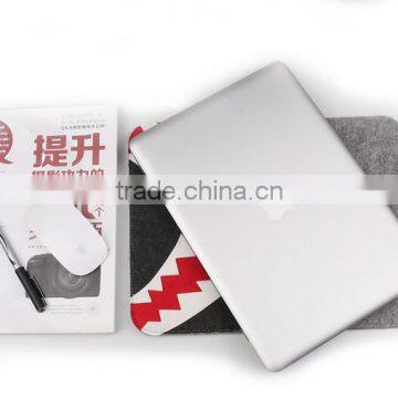13 15 Inch Felt Ninja Cartoon Fashion Shockproof Dustproof Laptop Flat Computer Sleeve Bag photo-5