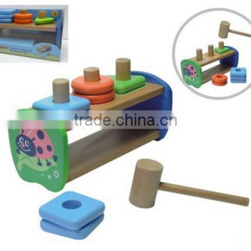 New Wooden Knock/Tap Musical Instrument Blocks Baby Kids Toys