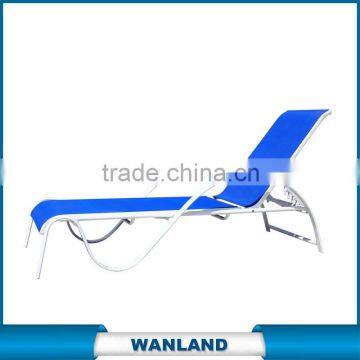 Aluminium Baroque Chaise Sun Lounge Garden