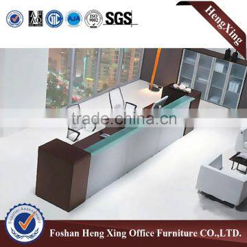 Modern Design Melamine Reception Table/Reception Desk/Bank Counter HX-RT801