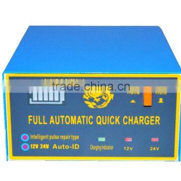 Auto Electronic Universal Car Battery Charger 12 V 24V