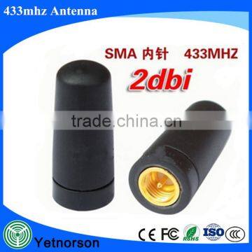 433Mhz wireless module antenna 2dbi SMA male 27.5mm