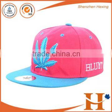 Children size flat cap in pink color for girls