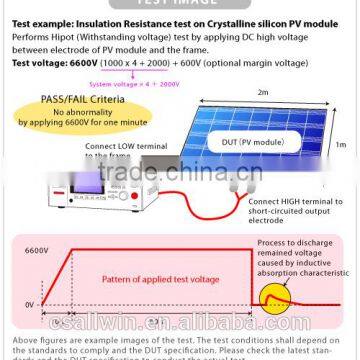 CS9933ET-2 Hipot and Insulation Resistance Ground Resistance Tester for PV Module photo-2