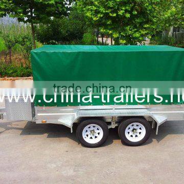 Galvanized Utility Box Trailer With Storage box