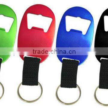 TC-463 Mini Aluminum/Metal Bottle Opener With Keyring