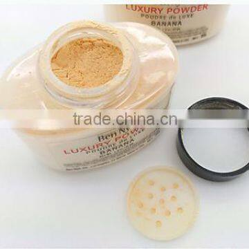 Luxury Powder 42g New Natural Face Loose Powder Nye Banana Powder Waterproof Nutritious Banana Brighten Long-lasting Foundation