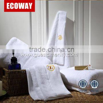 5 star luxury 100 Cotton white Hotel Towel for men 16S shower towels