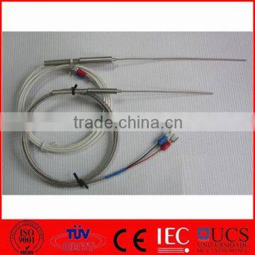 K Type Flexible Wire Thermocouple Temperature Sensor