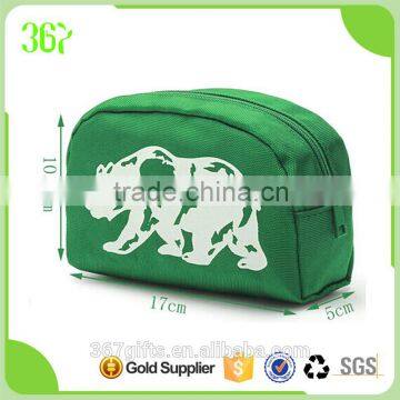 Top Quality Animal Logo Cheap Travel Polyester Clutch Mini Toilet Bag photo-2