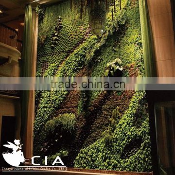 Vertical garden decoration , high quality artificial plant wall