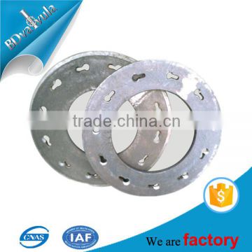 Q235 Pipe pile end plate 20mm