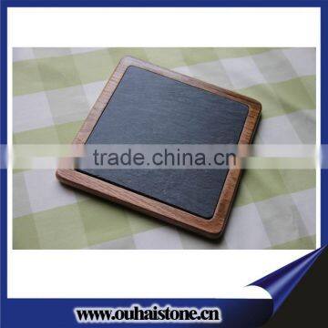 Slate acacia wooden serving board