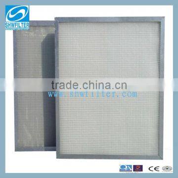 Fiberglass High Temperature Panel Filter