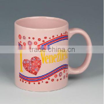 Manufacturer of porcelain mug valentine couple mug wholesale