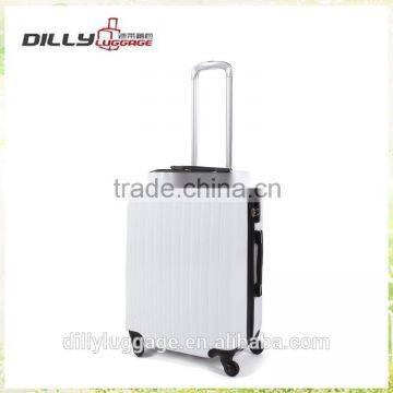 4 wheel abs pc trolley luggage with TSA lock, travel luggage bag